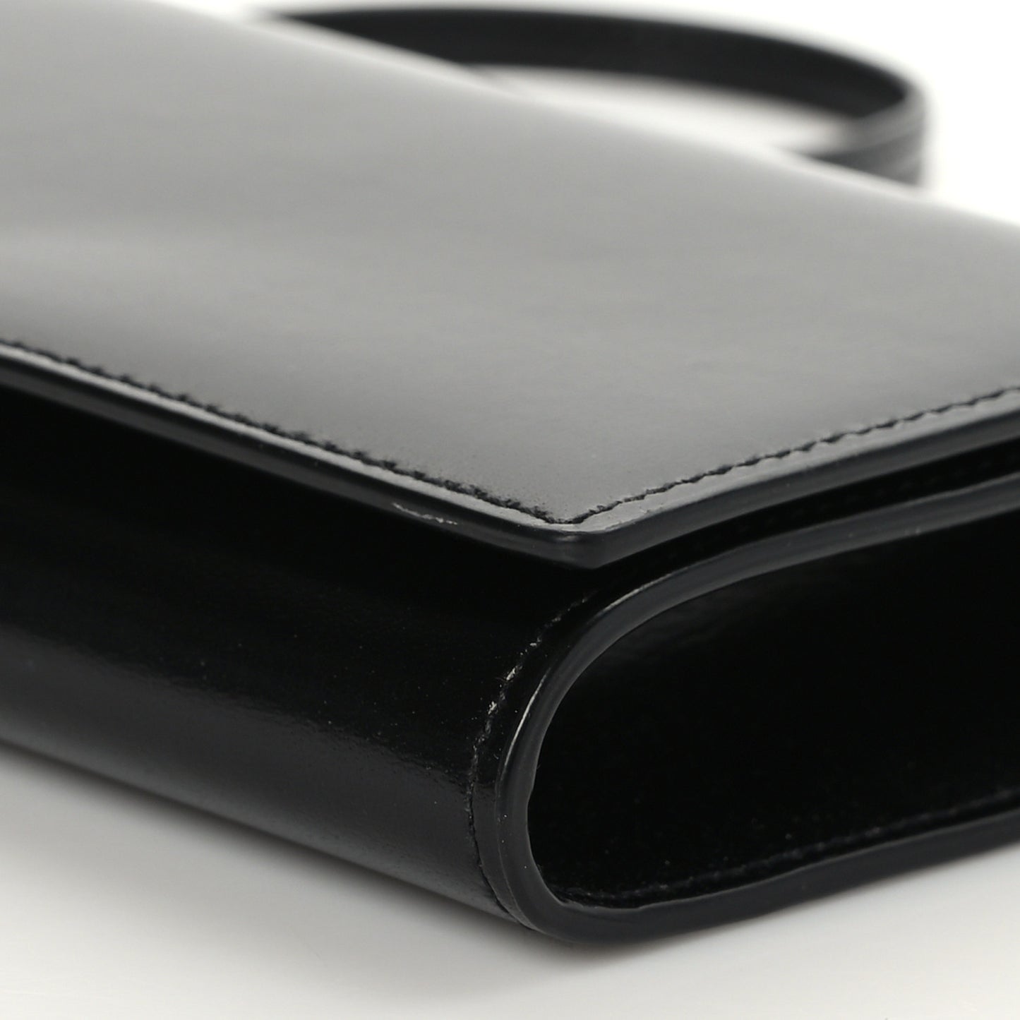Smooth Calfskin Mini Paris Bag Black