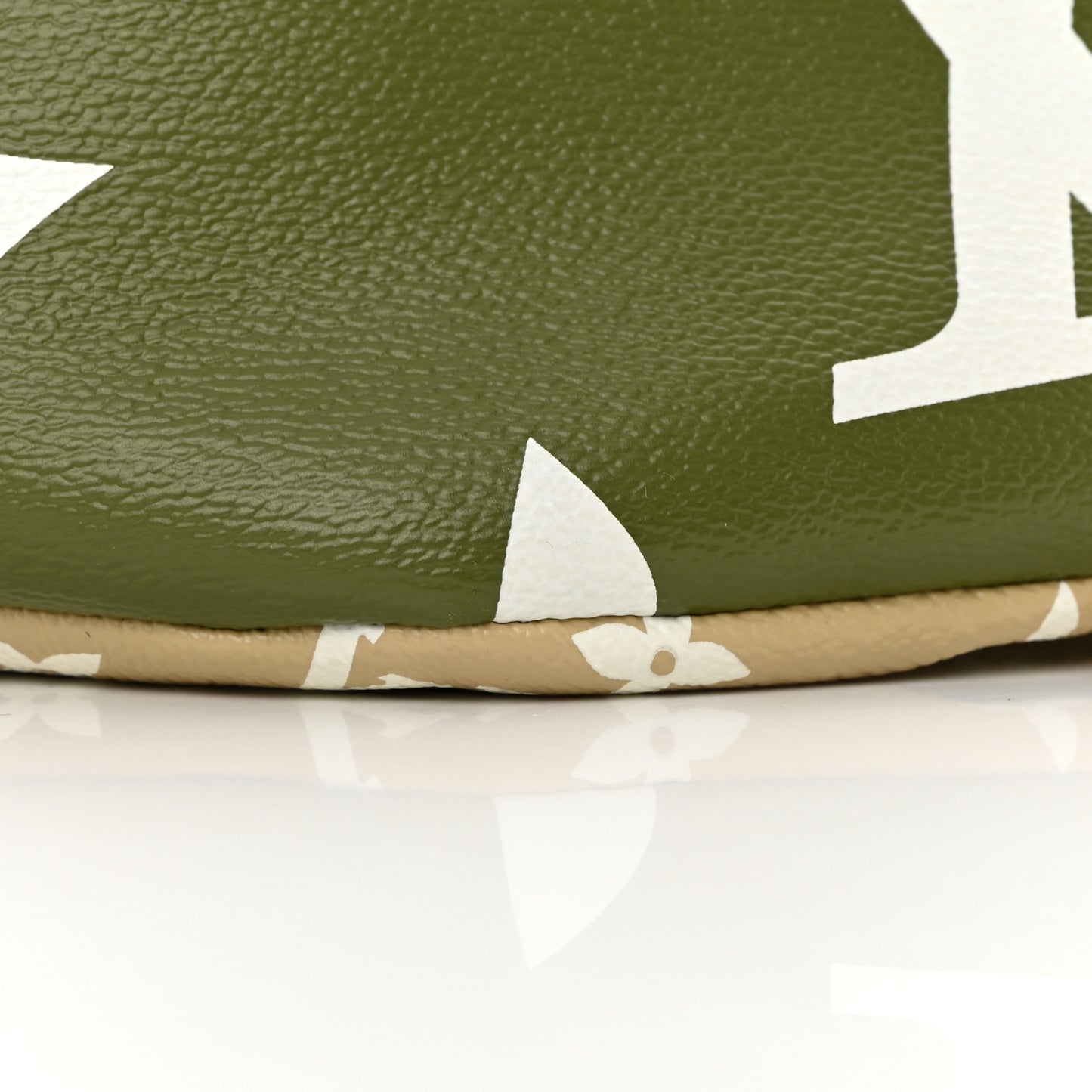Monogram Giant Bumbag Kaki Beige
