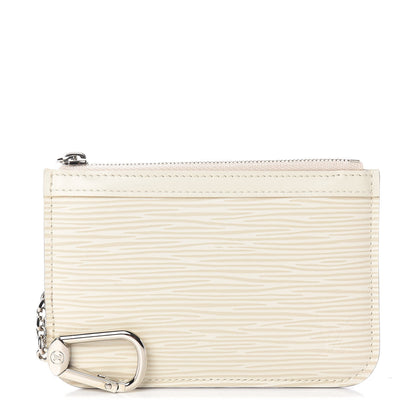 Louis Vuitton Epi Key Pouch Ivory 1 of 6