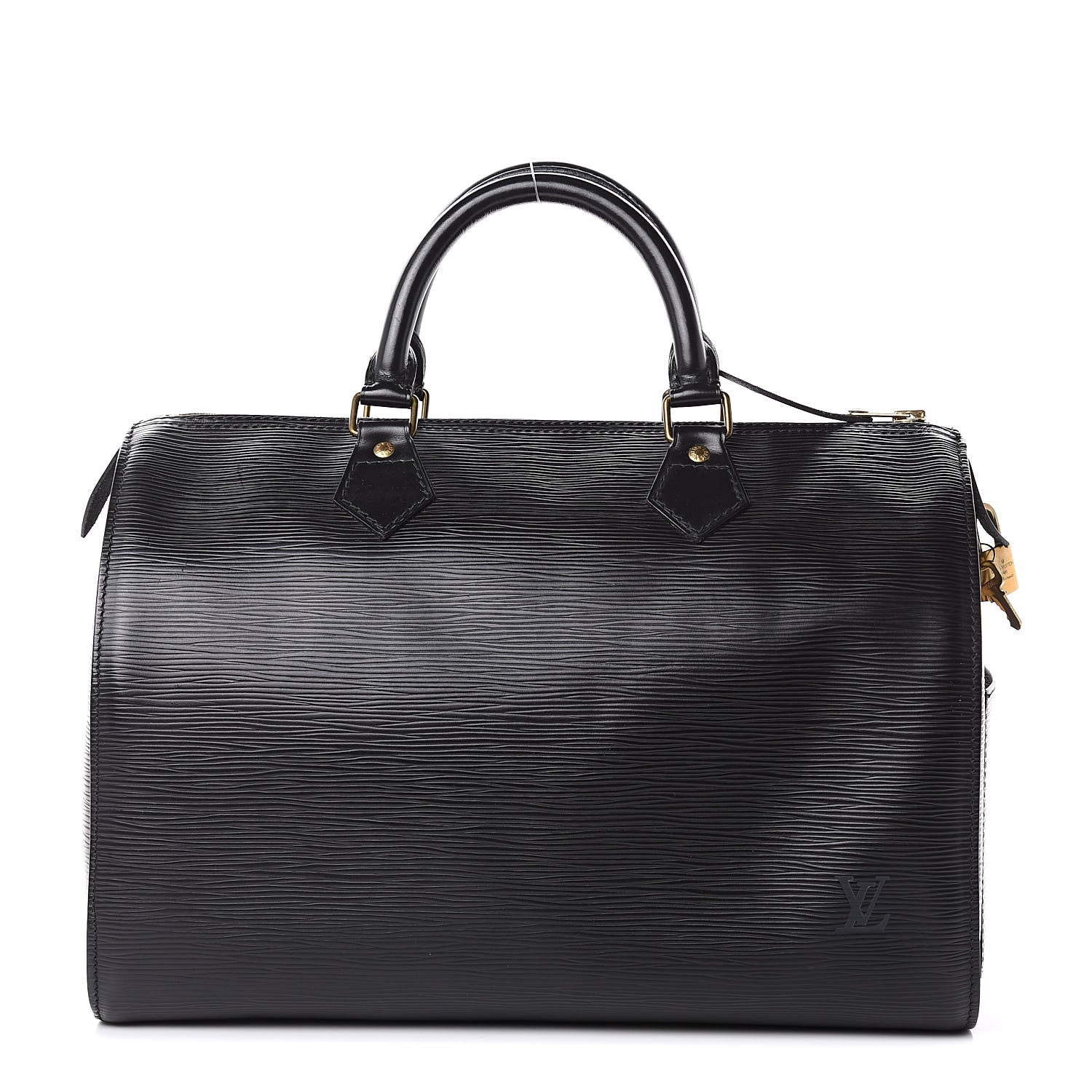 Louis Vuitton Epi Speedy 30 Black 1 of 13