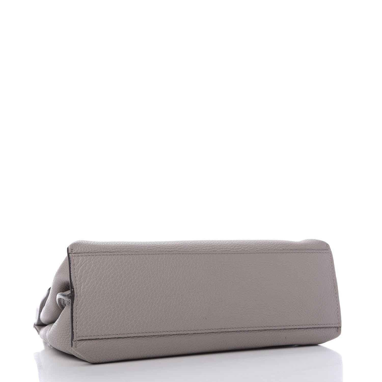 Gucci Cellarius Calfskin Small Bamboo Daily Top Handle Bag Storm Grey 5 of 9