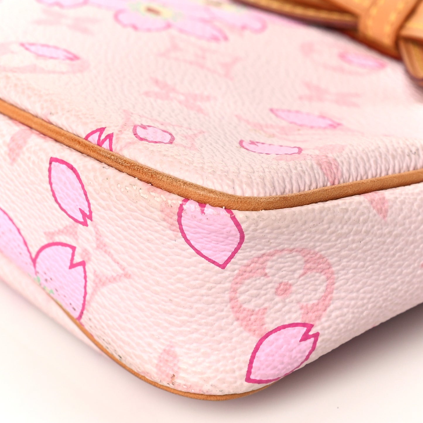 Monogram Cherry Blossom Pochette Accessories Pink