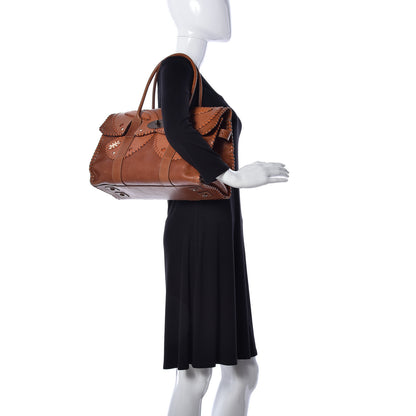 Mulberry Natural Grain Calfskin Butterfly Rio Bayswater Oak 3 of 17