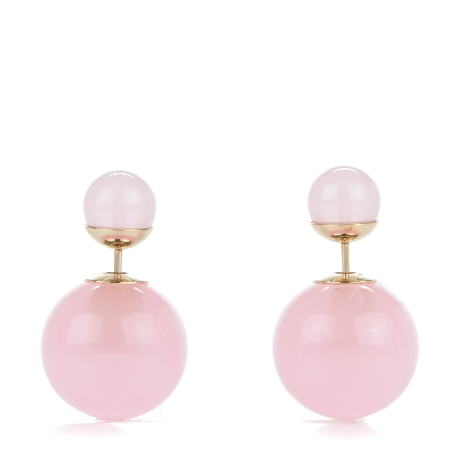 Christian Dior Mise En Dior Tribal Earrings Pink 1 of 4