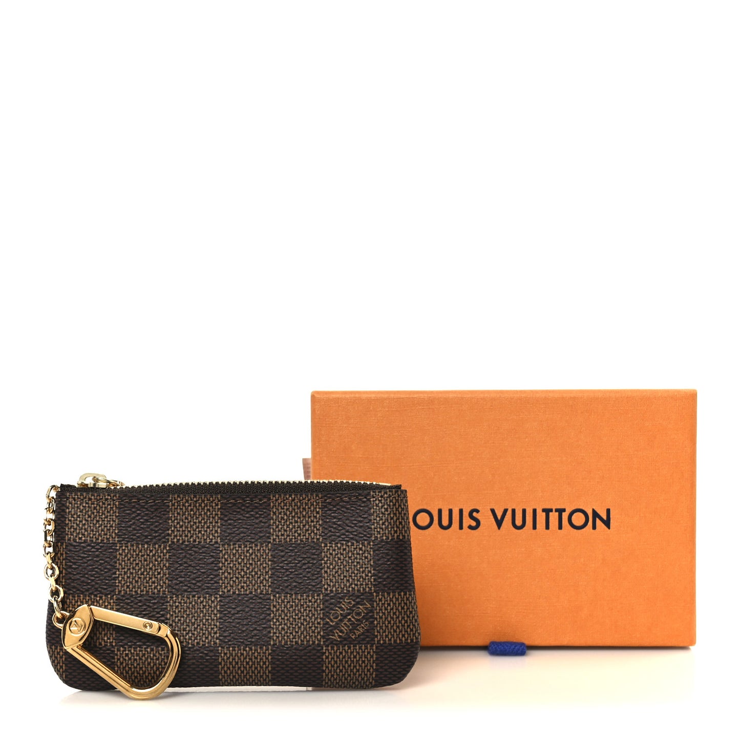Damier Ebene Key Pouch