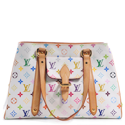 Louis Vuitton Monogram Multicolor Aurelia MM White 1 of 8