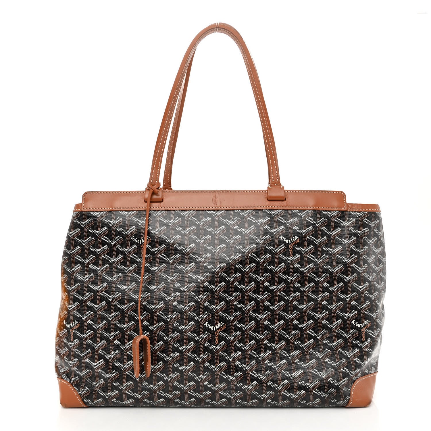 Goyard Goyardine Bellechasse PM Black Gold 1 of 10