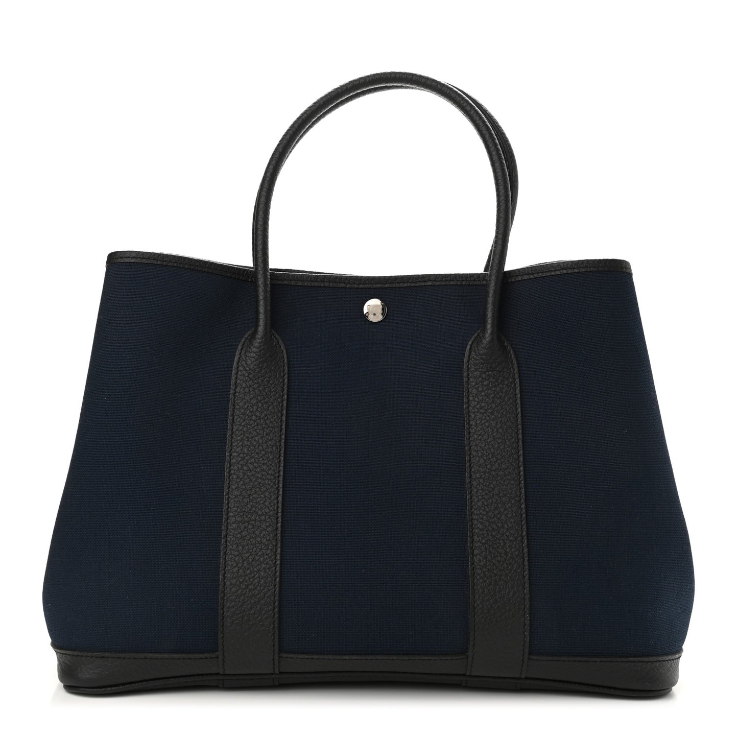 Toile Negonda Garden Party Tote 36 MM Bleu Marine Black