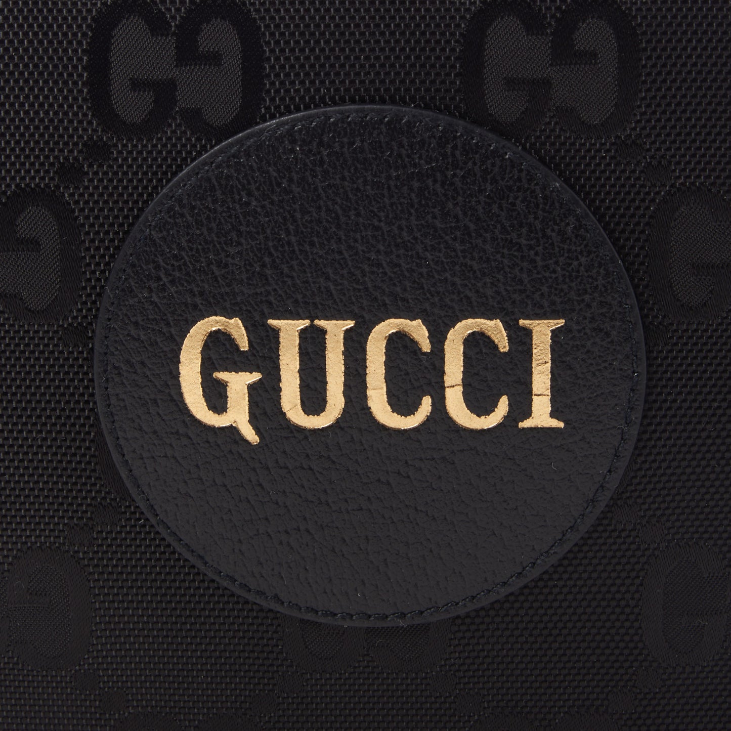 Econyl Nylon Monogram Off The Grid Zip Pouch Black