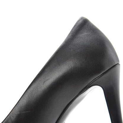 Chanel Lambskin Camellia Pumps 35.5 Black 9 of 12