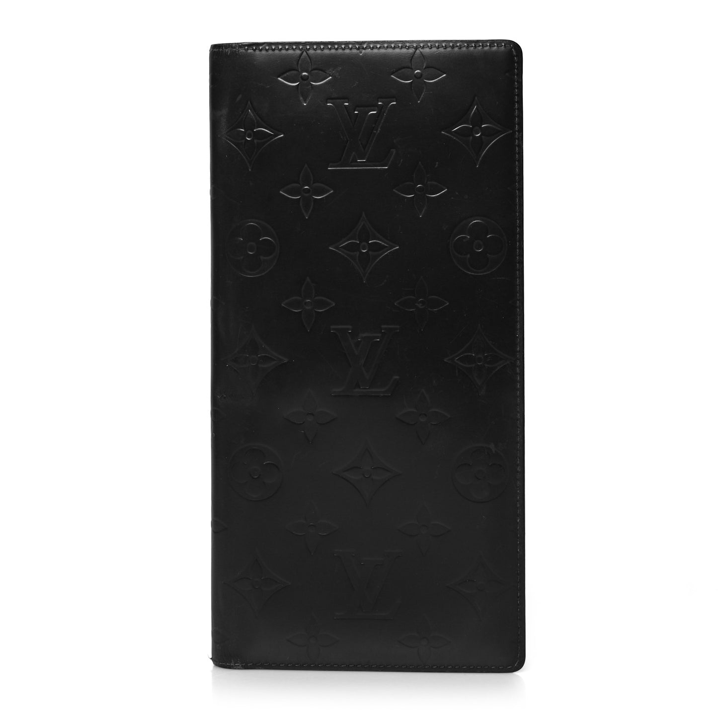 Monogram Glace Portefeuille Double Wallet Cafe