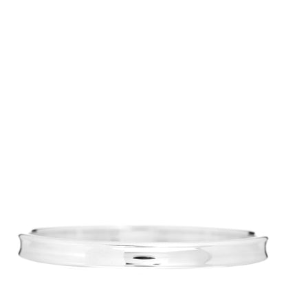 Tiffany Sterling Silver Narrow 1837 Bangle Bracelet 3 of 4