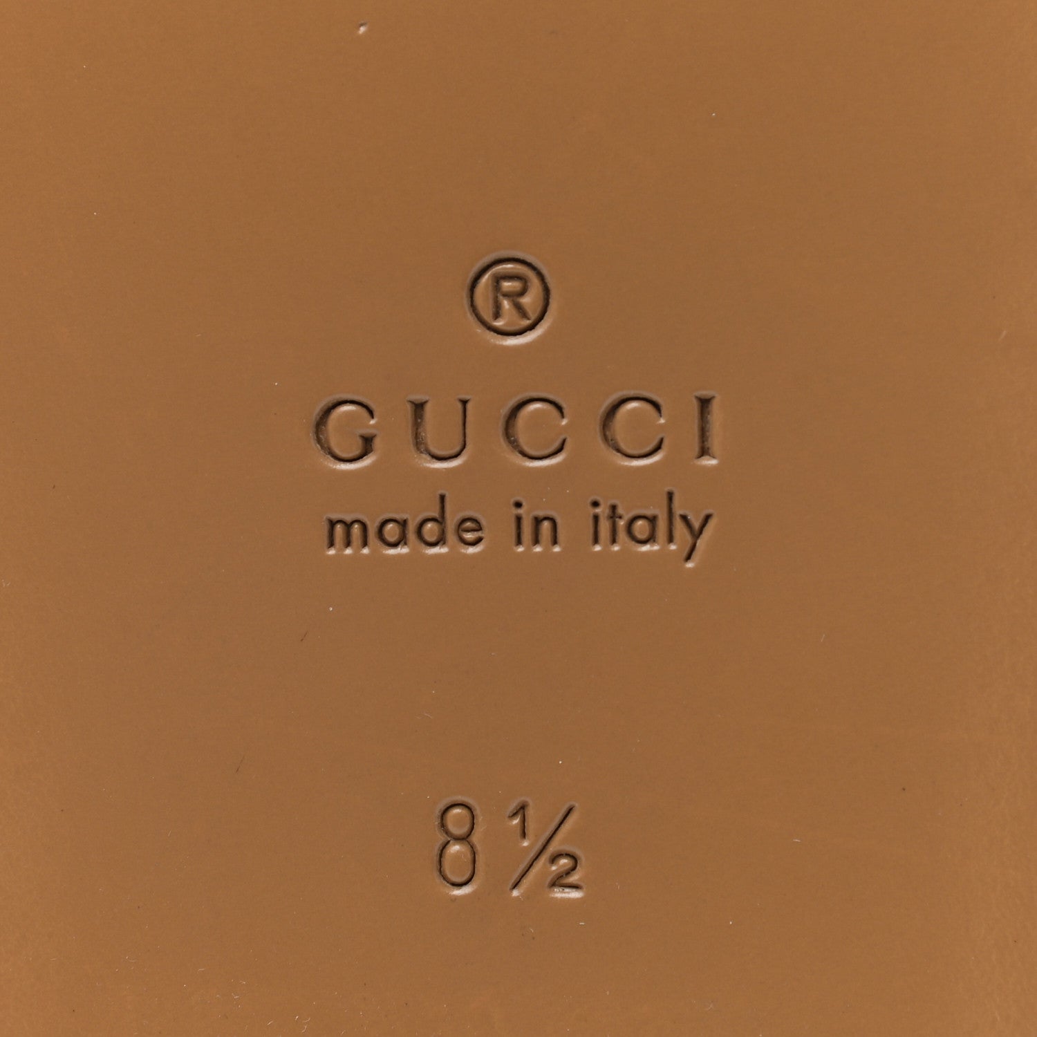 Gucci Canvas GG Monogram Mens Criss Cross Slide Sandals 8.5 Sahara Rubino Chardonnay 6 of 8