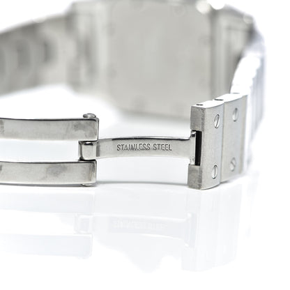 Cartier Stainless Steel 24mm Santos de Galbee Quartz Watch 8 of 8