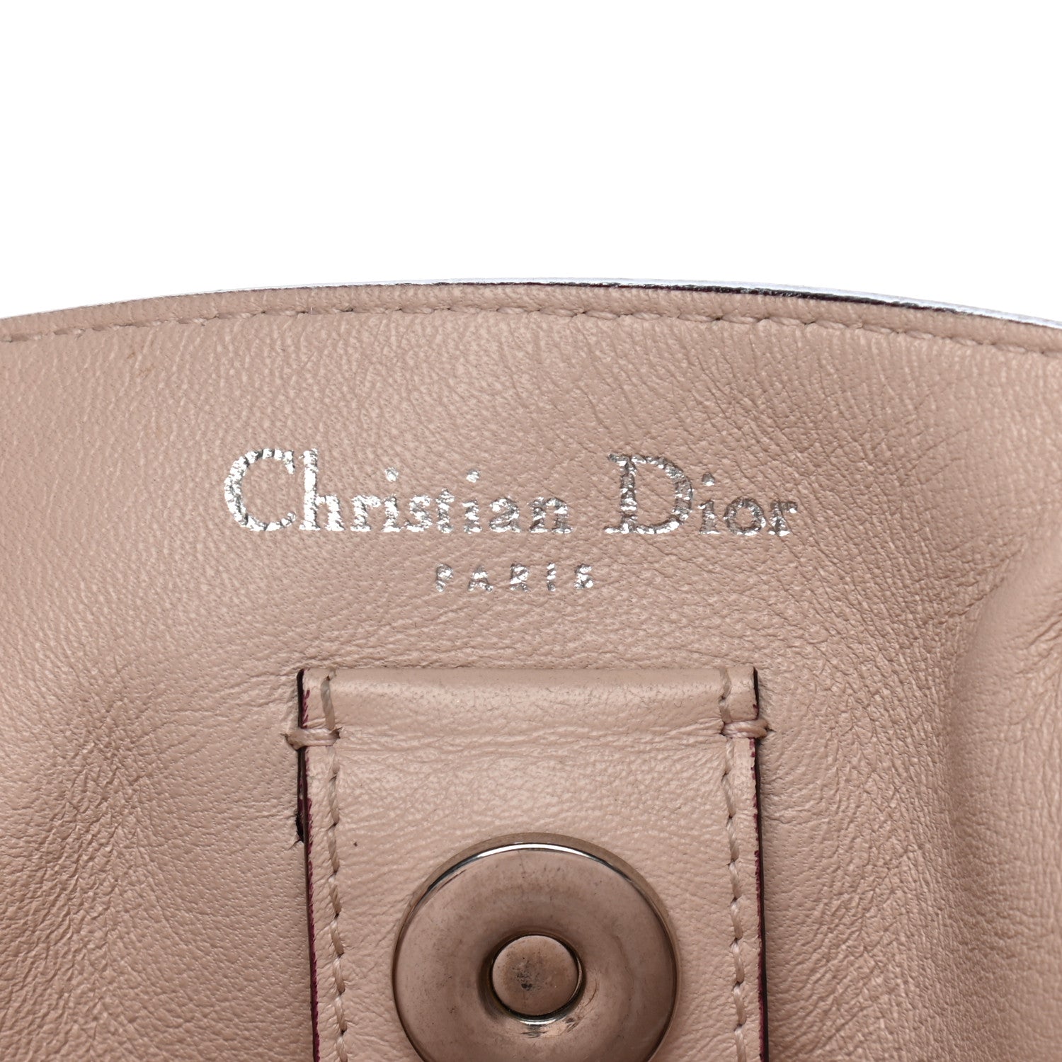 Christian Dior Smooth Calfskin Medium Diorissimo Tote Beige Pink 6 of 11