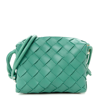 Bottega Veneta Nappa Intrecciato Candy Loop Camera Bag Mermaid 1 of 10