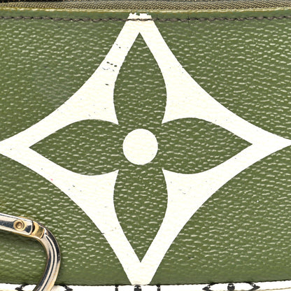 Louis Vuitton Monogram Giant Micro Pochette Accessories Kaki White 7 of 11