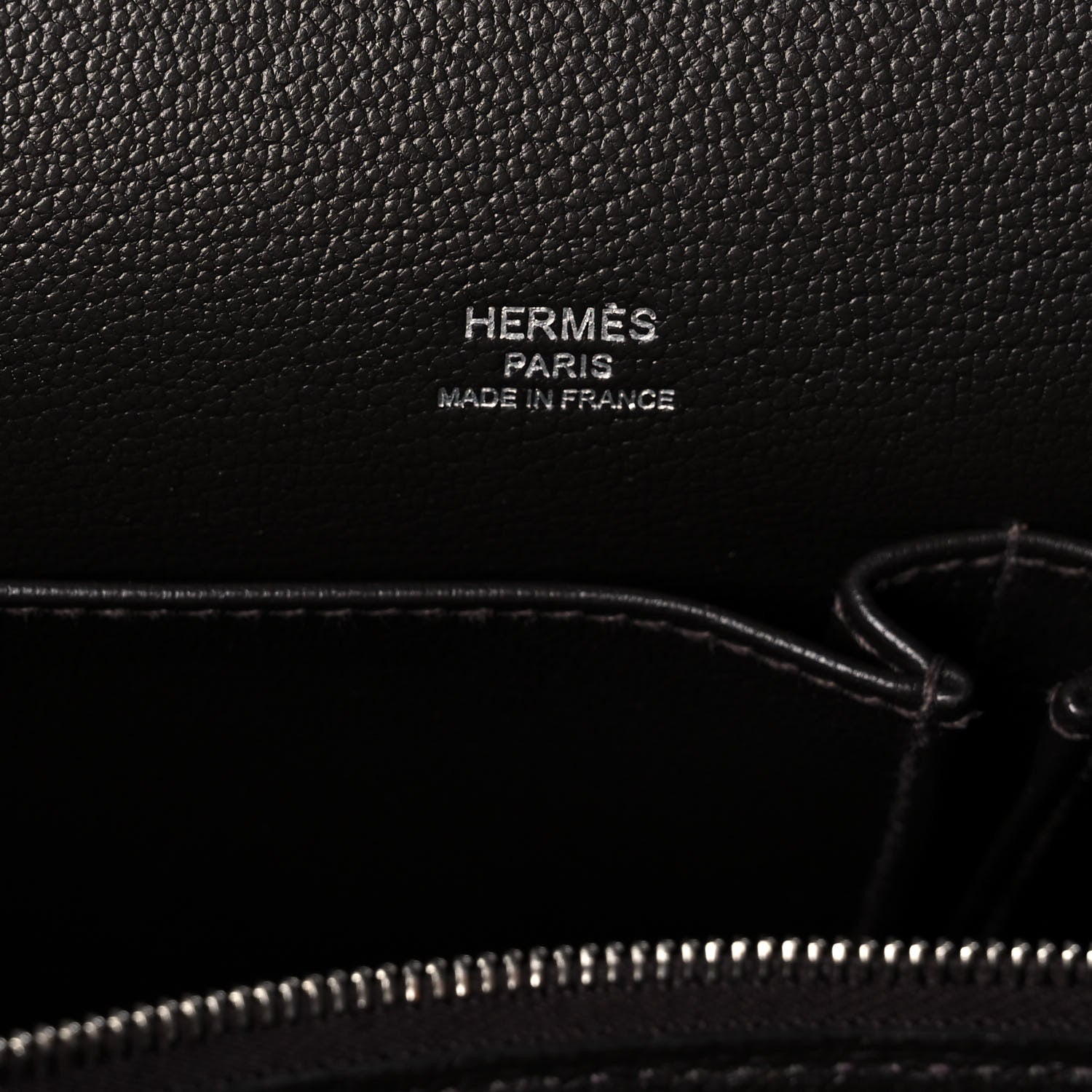 Hermes Taurillon Clemence Jypsiere 28 Chocolate 6 of 12