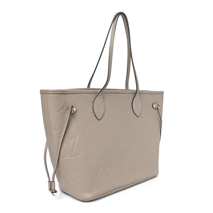 Louis Vuitton Empreinte Monogram Giant Neverfull MM Tourterelle 4 of 10