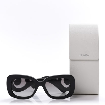 Prada Acetate Baroque Sunglasses SPR 27O Black 8 of 8
