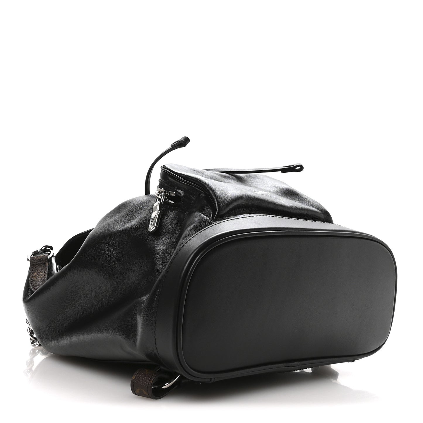 Lambskin Monogram Montsouris Vibe PM Black