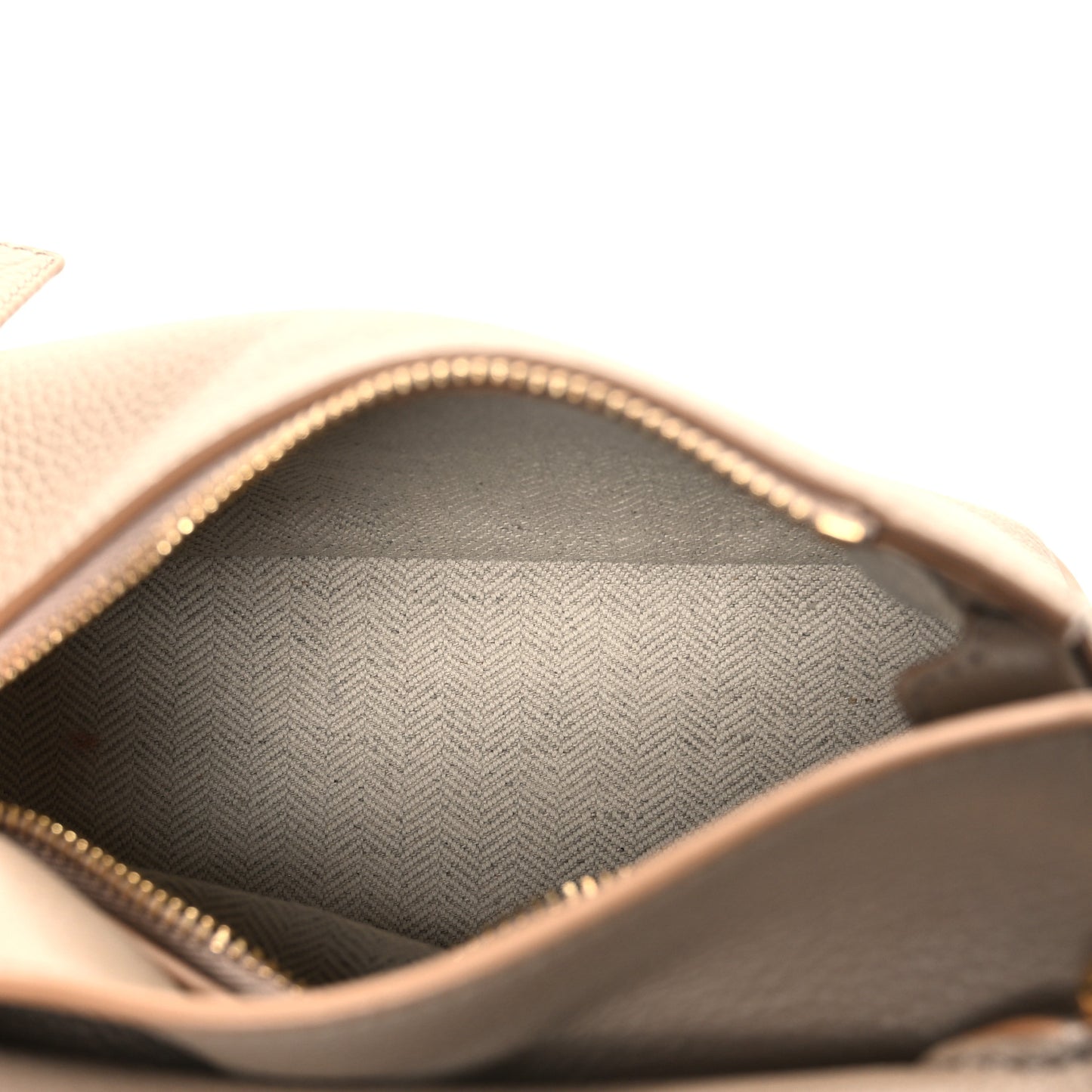 Calfskin Mini Puzzle Edge Bag Sand