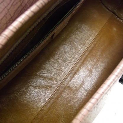 Gucci Leather Bamboo Bullet Satchel Rose 7 of 10