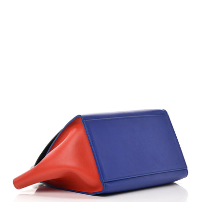 Celine Smooth Calfskin Small Tri-Color Trapeze Black 5 of 8