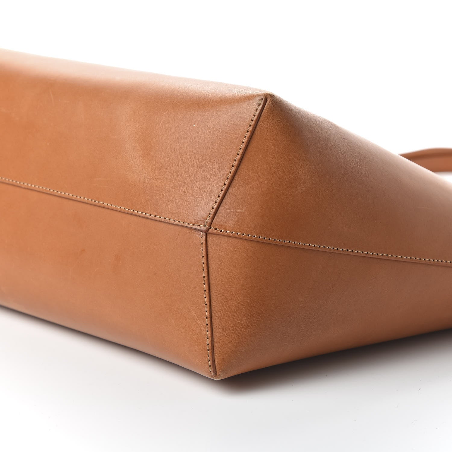 Mansur Gavriel Calfskin Large Shopping Tote Cammello Rosa 7 of 9