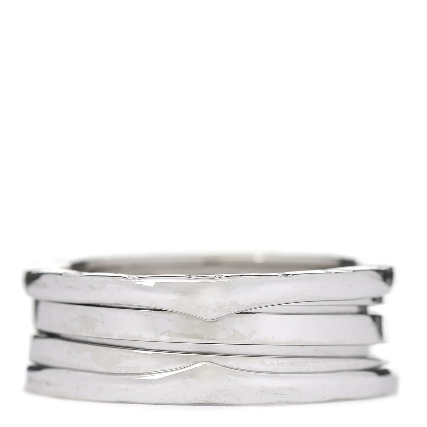 18K White Gold B.Zero1 Three-Band Ring 62 10