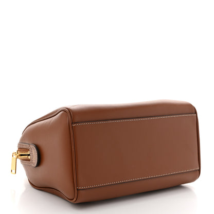 Celine Smooth Calfskin Triomphe Small Boston Bag Tan 4 of 11