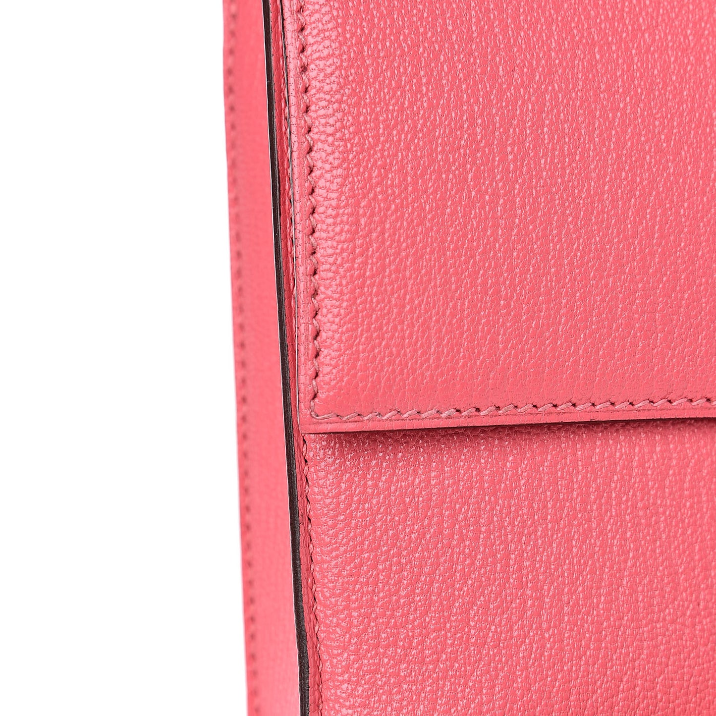 Chevre Chamkila Mini Verrou Chaine Bag Rose Lipstick