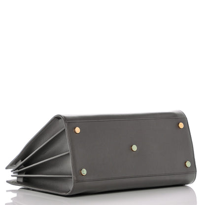 Saint Laurent Calfskin Large Sac De Jour Carryall Earth 4 of 6