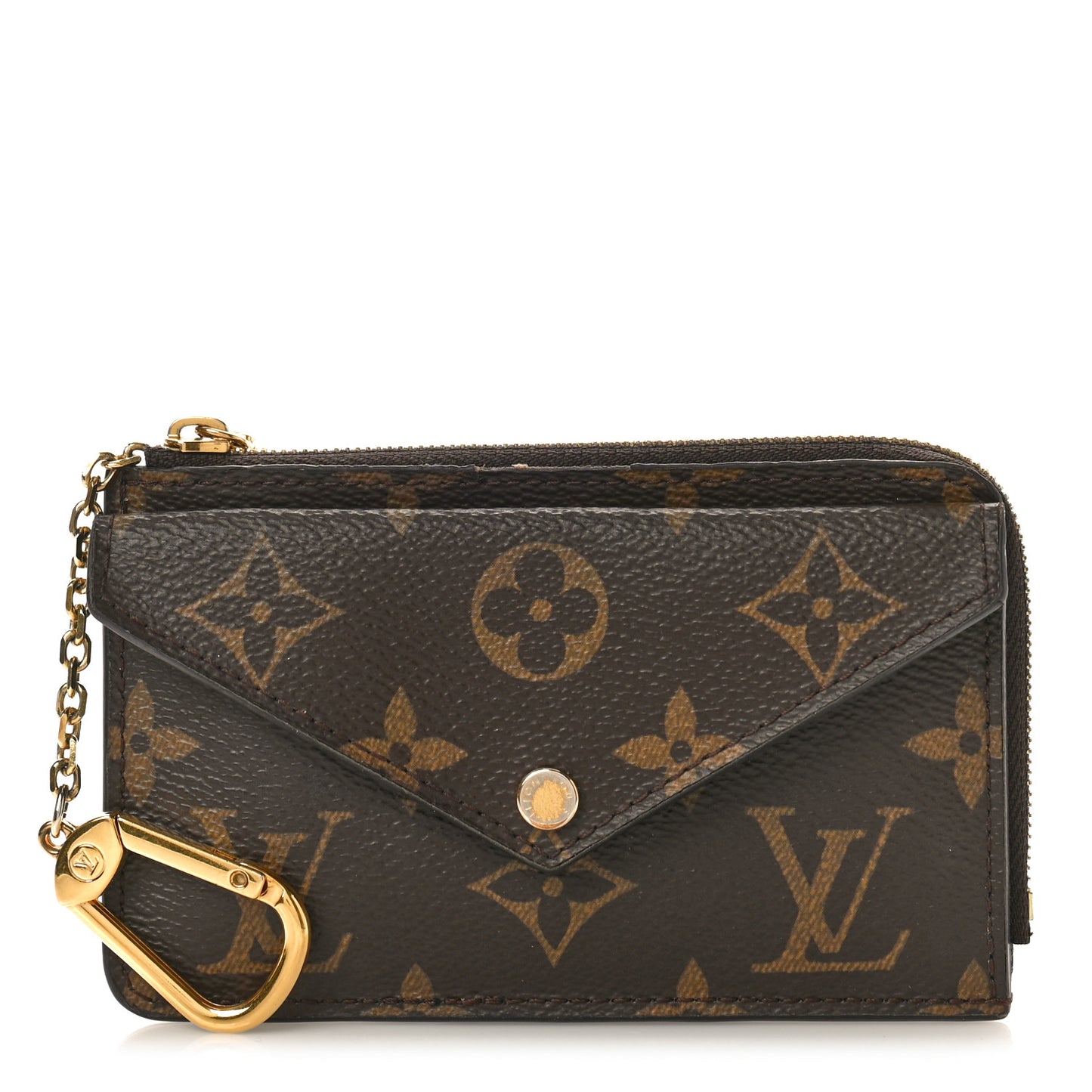 Monogram Recto Verso Card Holder Black