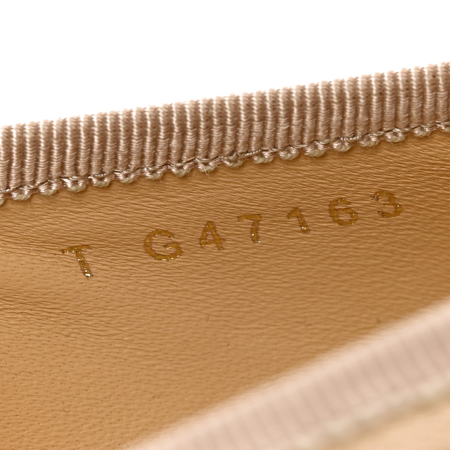 Lambskin Quilted CC Cambon Ballet Flats 39 Beige Black