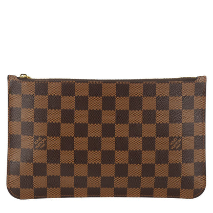 Louis Vuitton Damier Ebene Neverfull MM GM Pochette 1 of 8