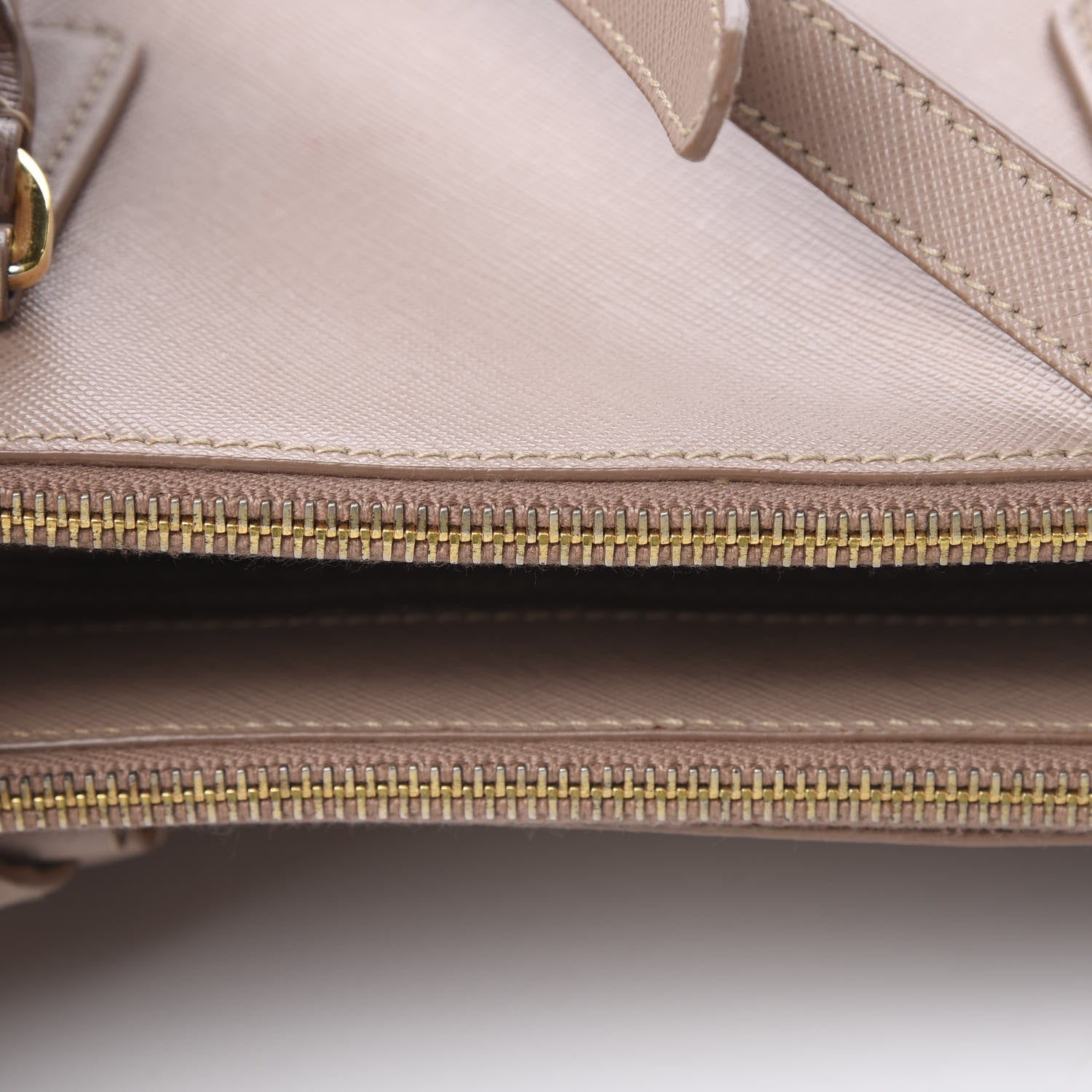 Prada Saffiano Small Galleria Double Zip Tote Cammeo 19 of 19