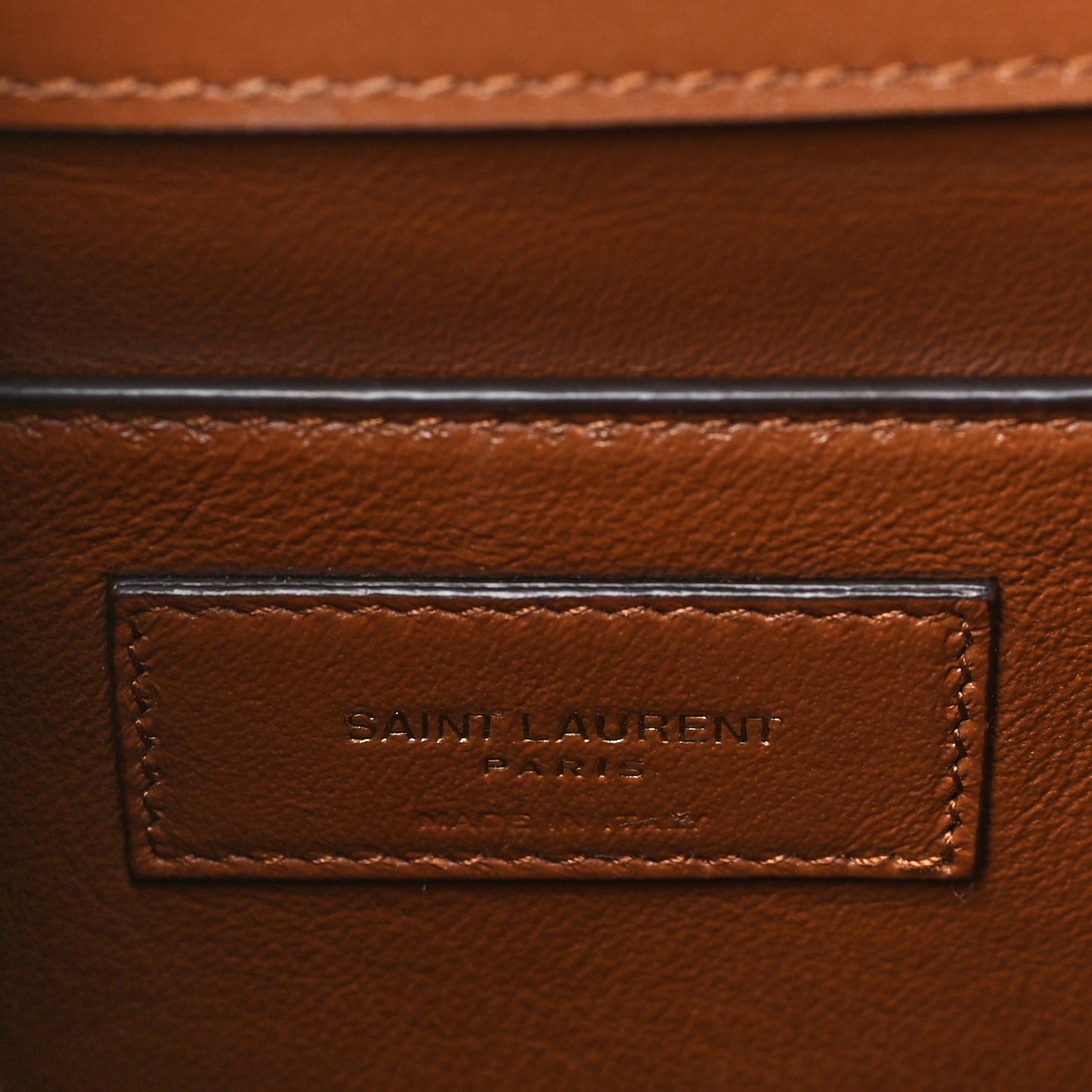 Smooth Calfskin Small Manhattan Shoulder Bag Cognac