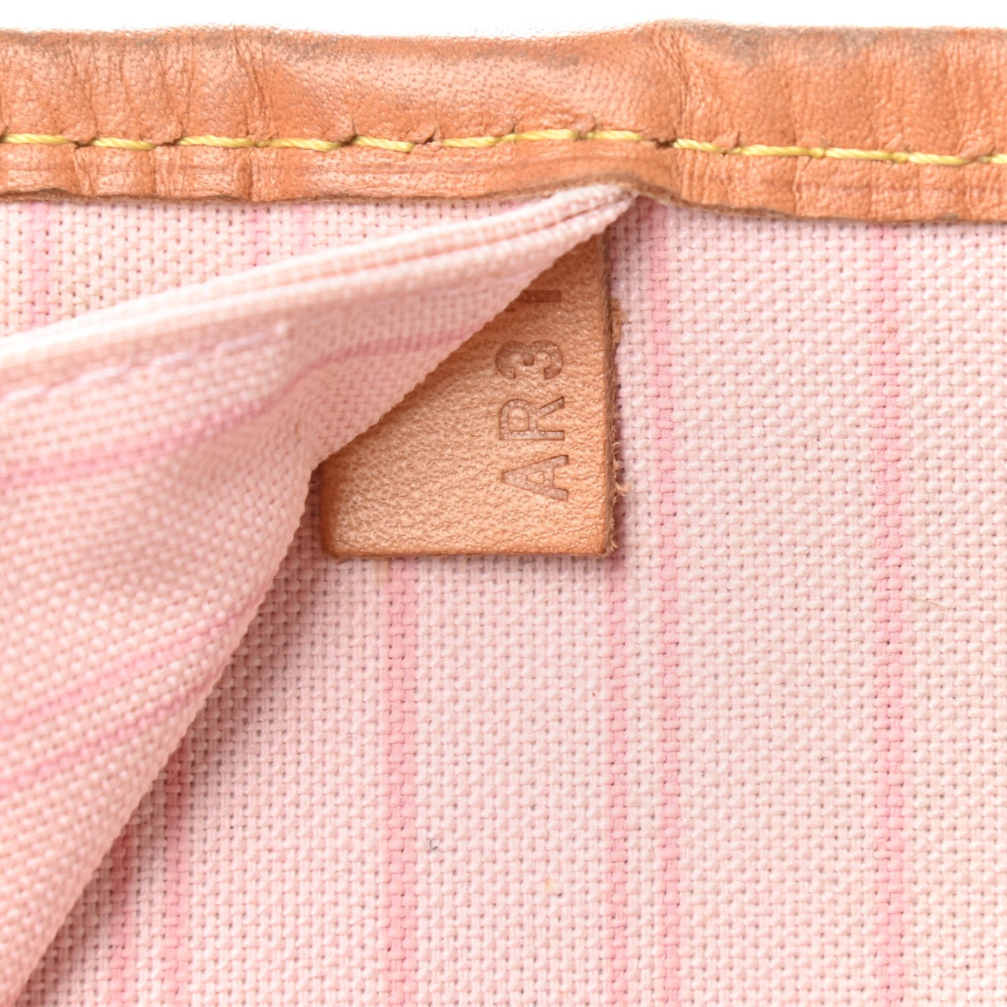 Damier Azur Neo Neverfull MM Rose Ballerine