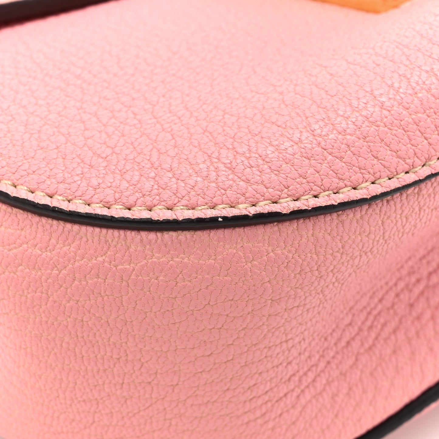 Grained Lambskin Mini Drew Shoulder Bag Misty Rose
