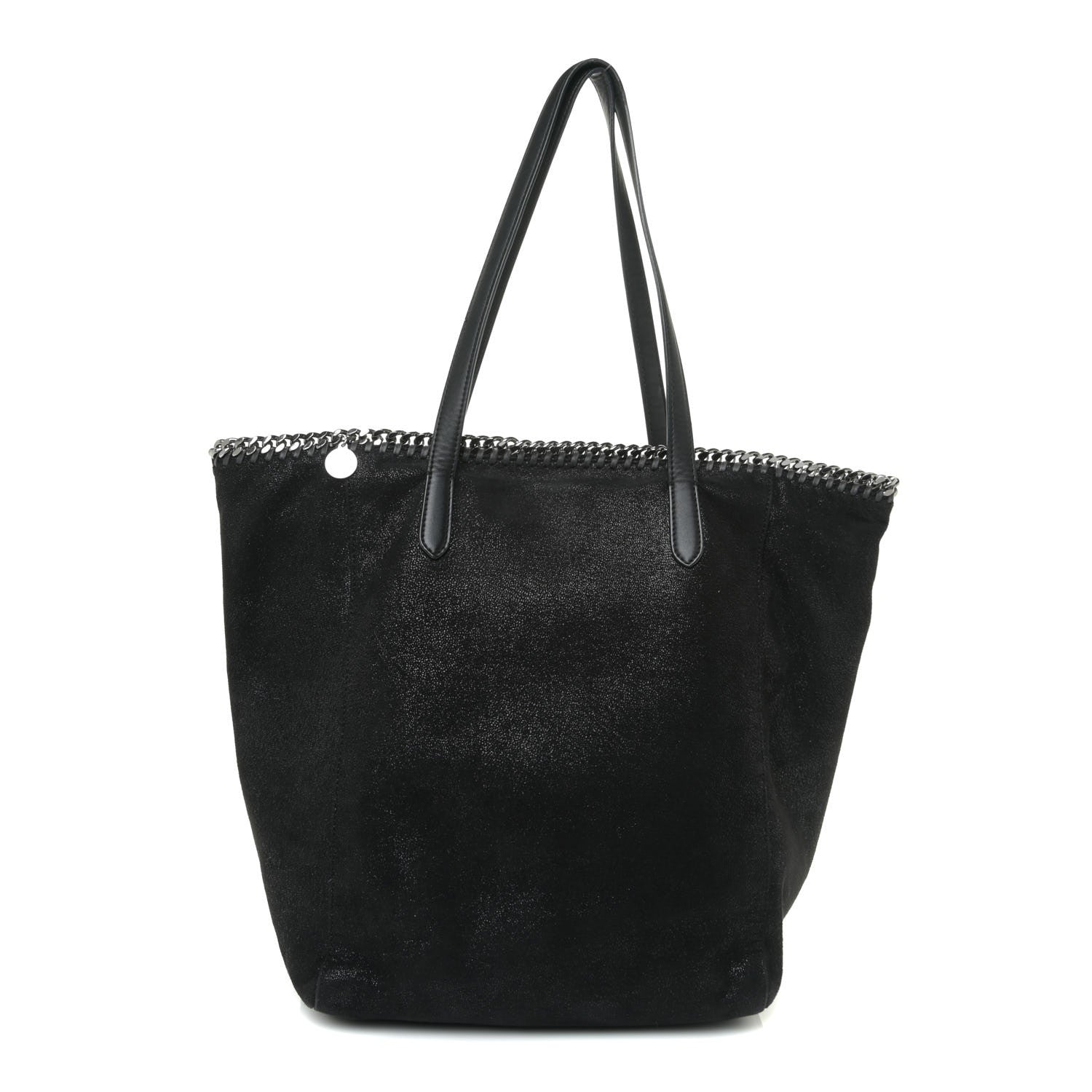 Stella McCartney Shaggy Deer Falabella East West Shopper Tote Black 1 of 11