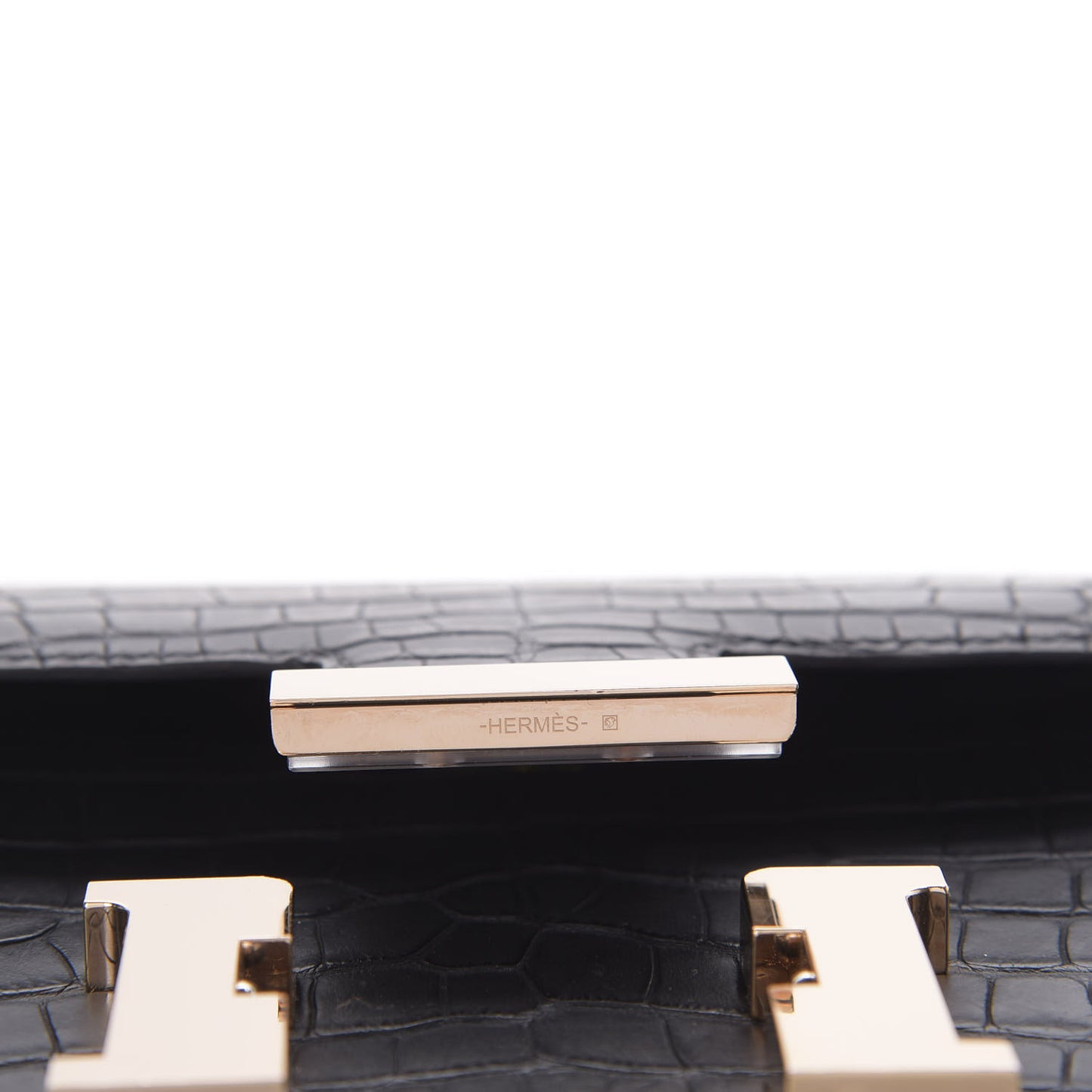 Matte Alligator Constance 24 Black