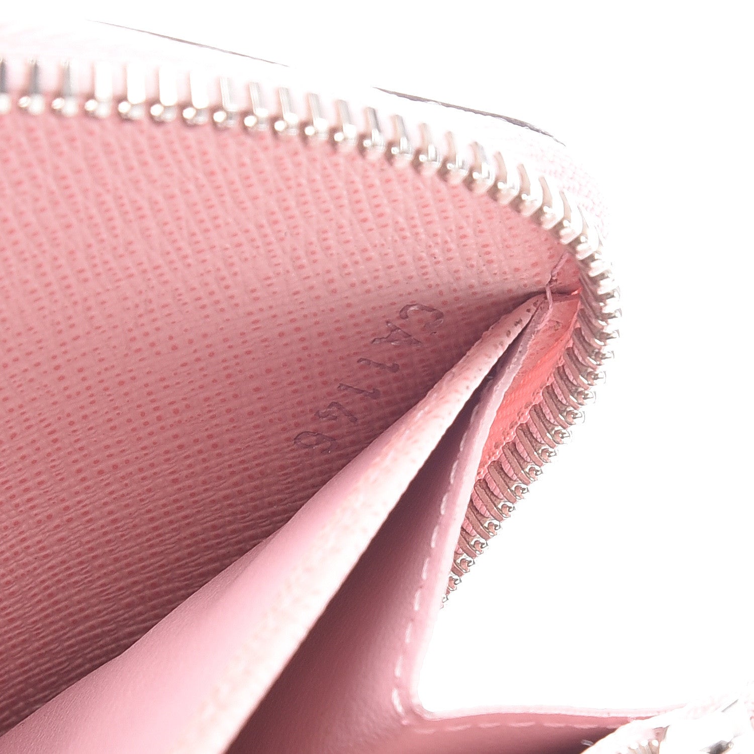 Louis Vuitton Epi Zippy Wallet Rose Ballerine 7 of 11