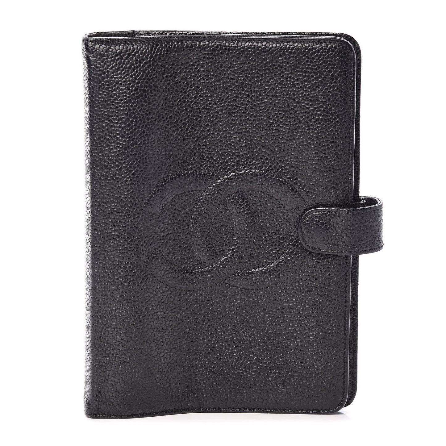 Caviar CC Medium Ring Agenda Planner Black