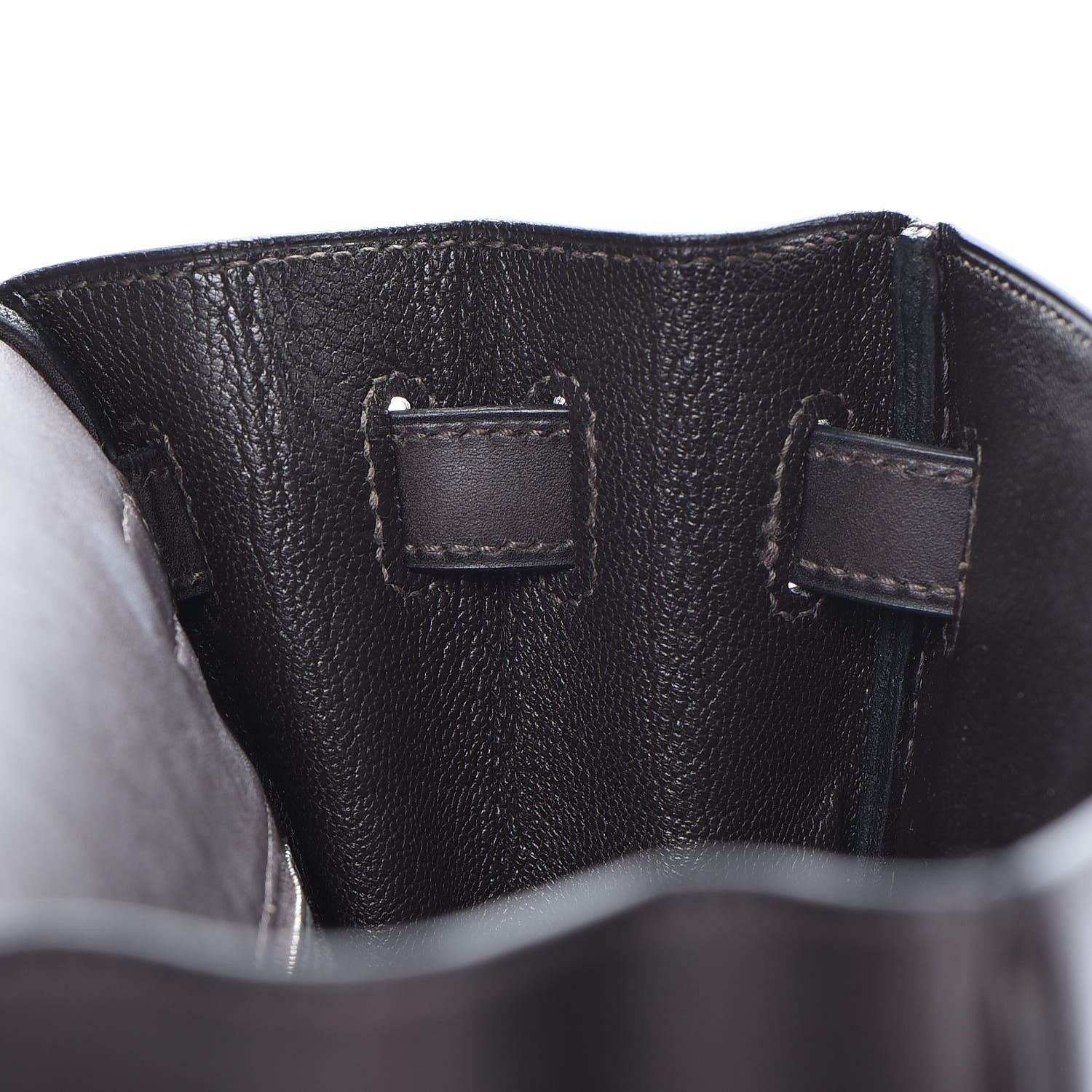 Hermes Toile Swift Kelly 32 Chocolate 12 of 35