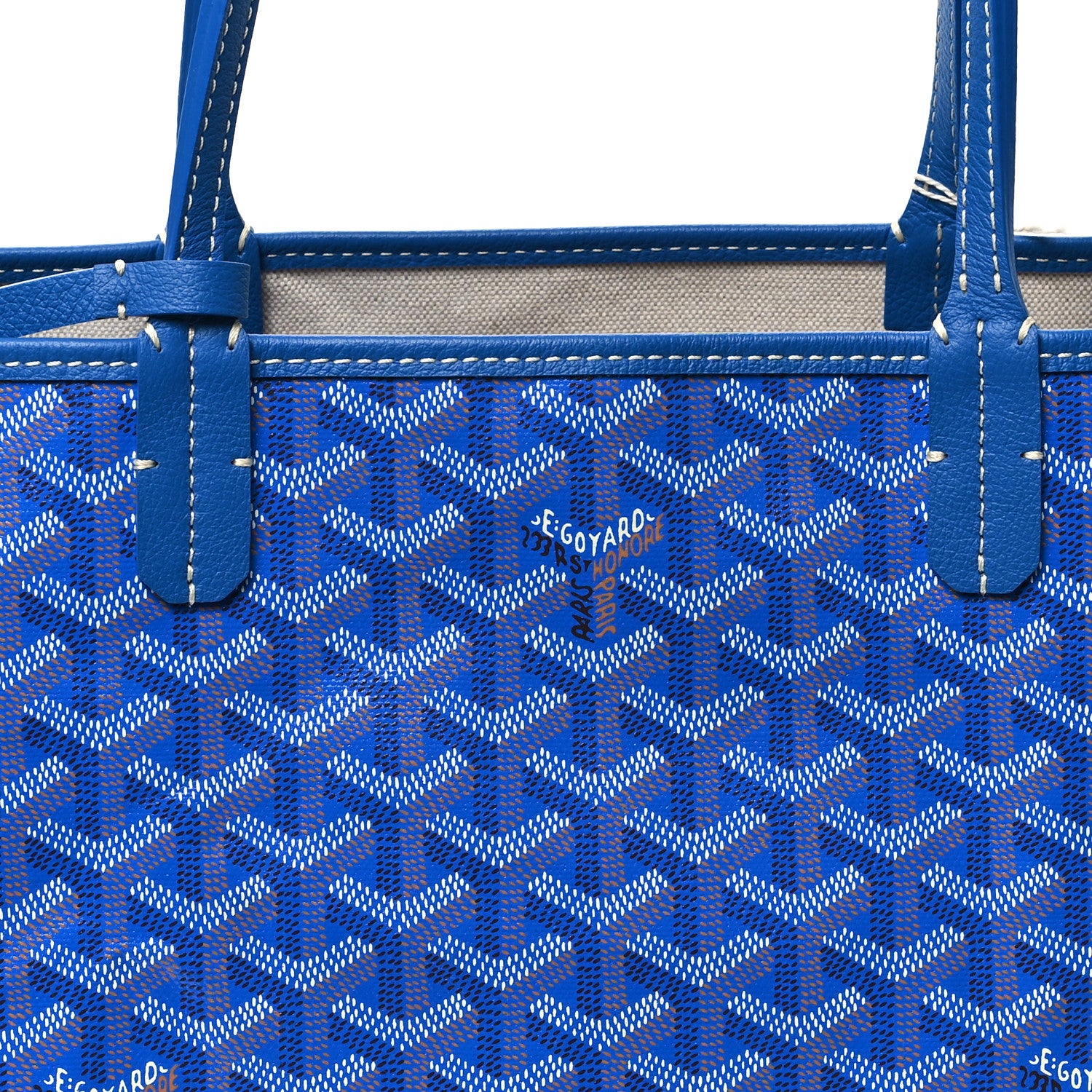 Goyard Goyardine Saint Louis PM Sky Blue 8 of 10