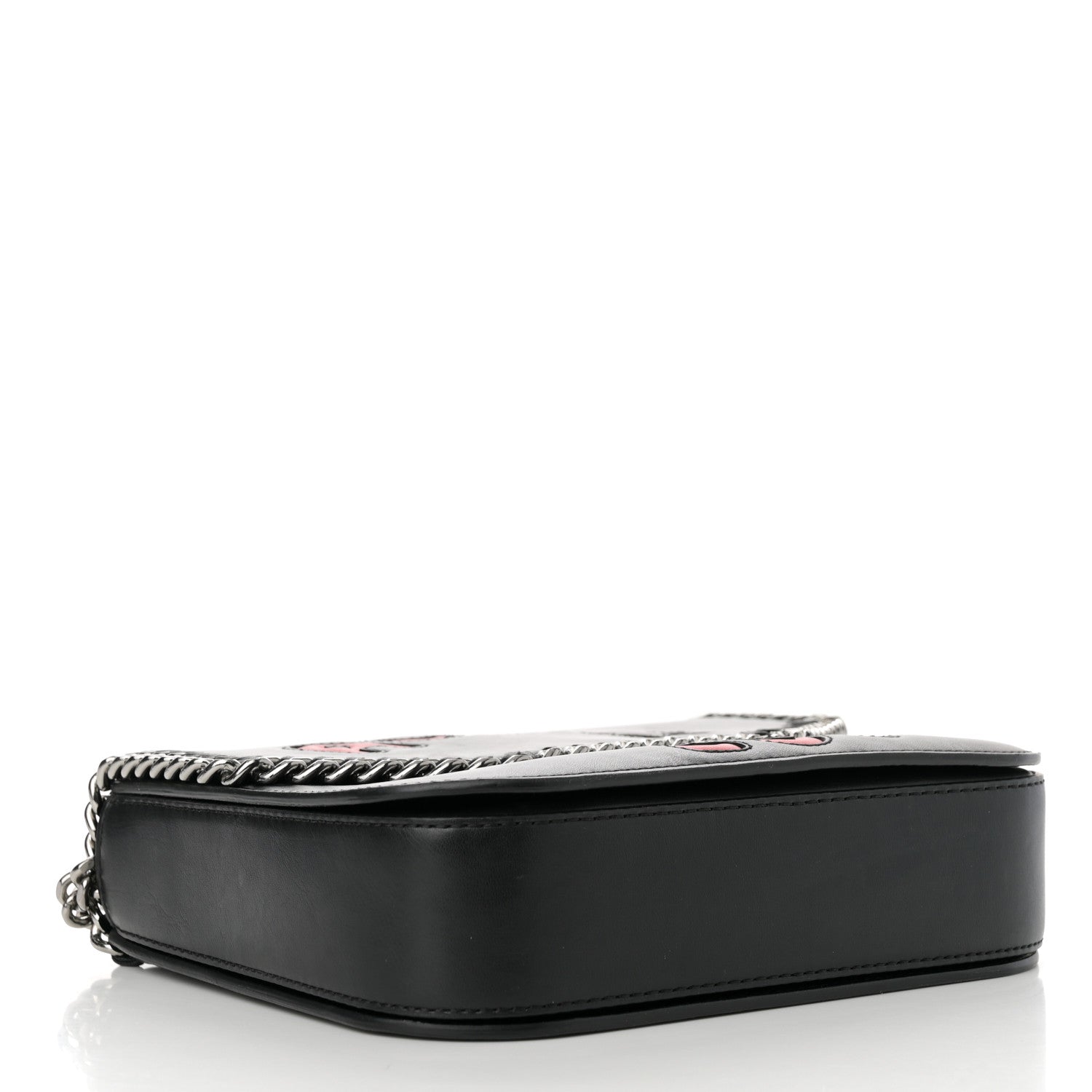 Stella McCartney Eco Alter Nappa Falabella Box All Is Love Shoulder Bag Black 4 of 13