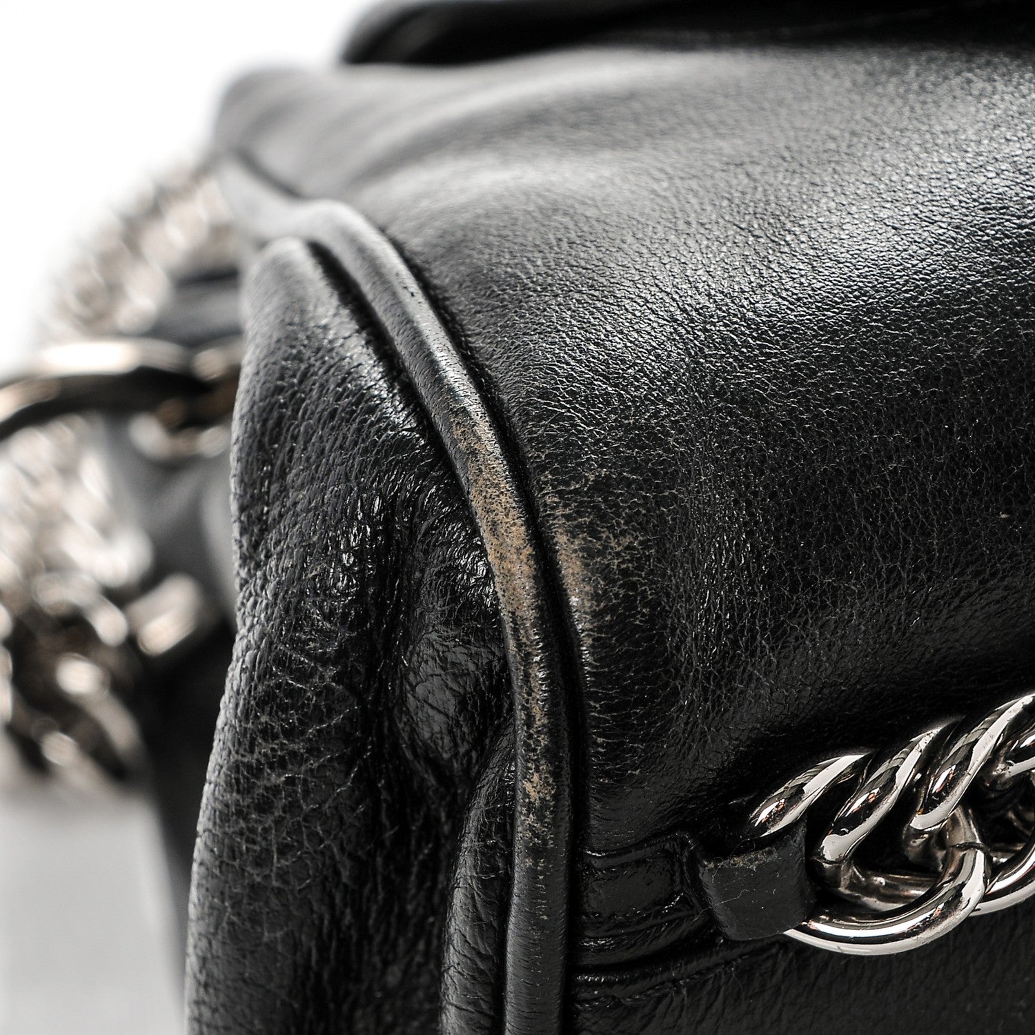 Chanel Lambskin Quilted Accordion Flap Black 9 of 9