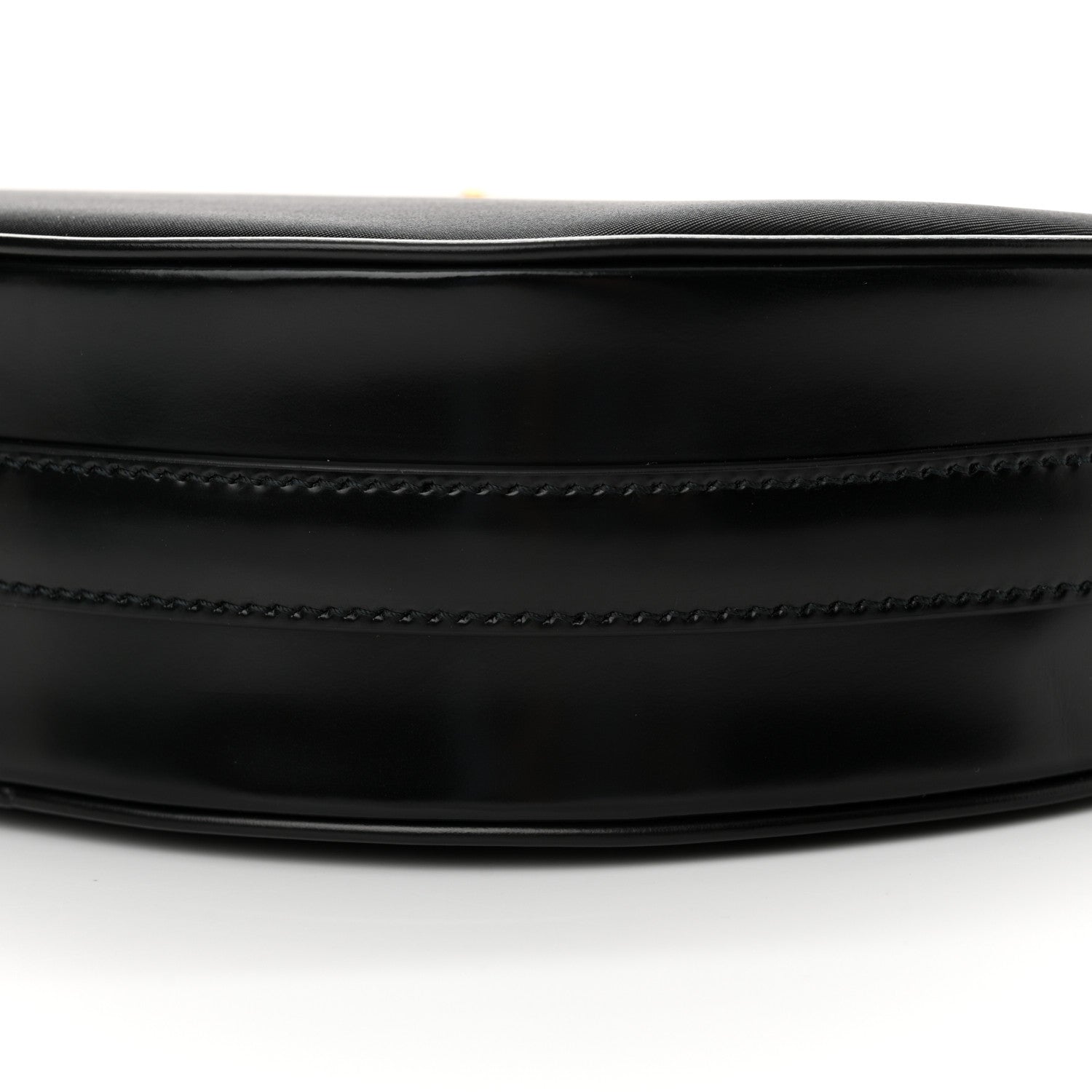 Prada Re-Nylon Spazzolato Small Arque Shoulder Bag Black 9 of 9