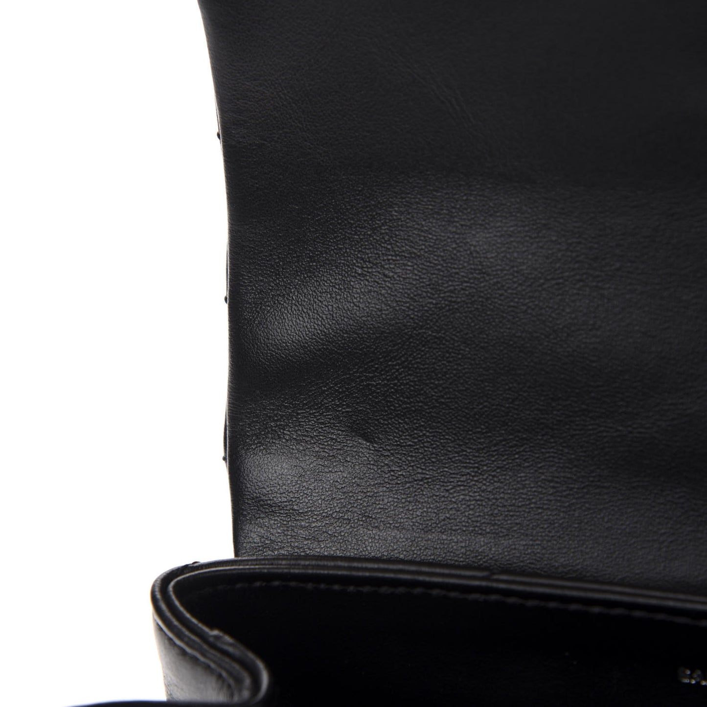 Calfskin Y Quilted Monogram Toy Loulou Crossbody Bag Black